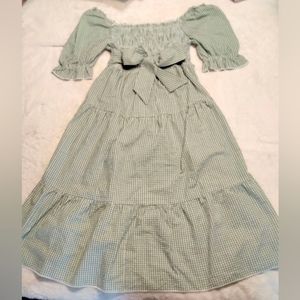 Maacie Peasant Maternity Dress Size Large